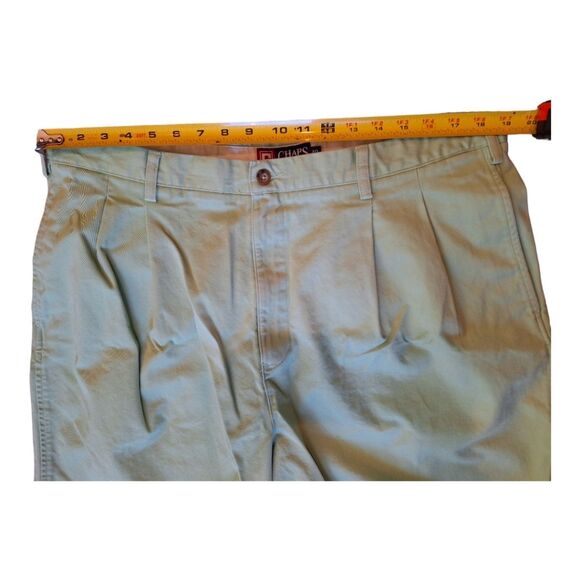 Chaps Men’s Size 40 Golf Shorts GREEN Cotton Twill 7.5" inseam Excellent NWOT - Picture 9 of 11